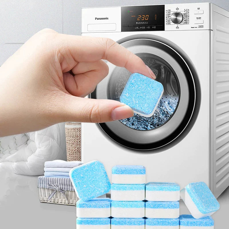 🧼 Pastillas Efervescentes para Lavadora Pack 5 cajas (100 pastillas) - Tu lavadora siempre limpia