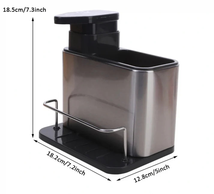 Dispensador de Jabón/Lavaloza 3 en 1