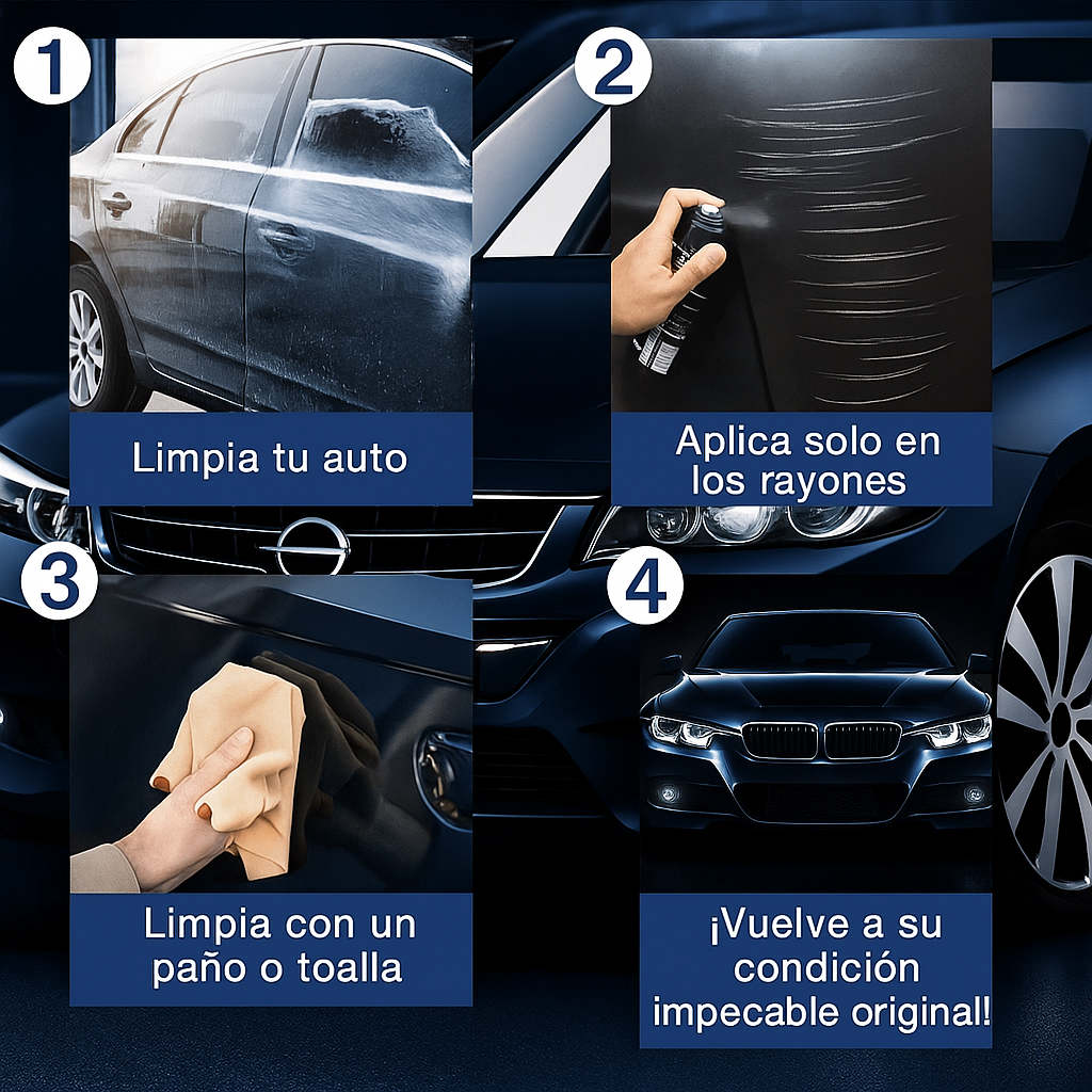 🧽 Cera Removedora de Rayones 2x1 – Deja tu auto como nuevo en minutos