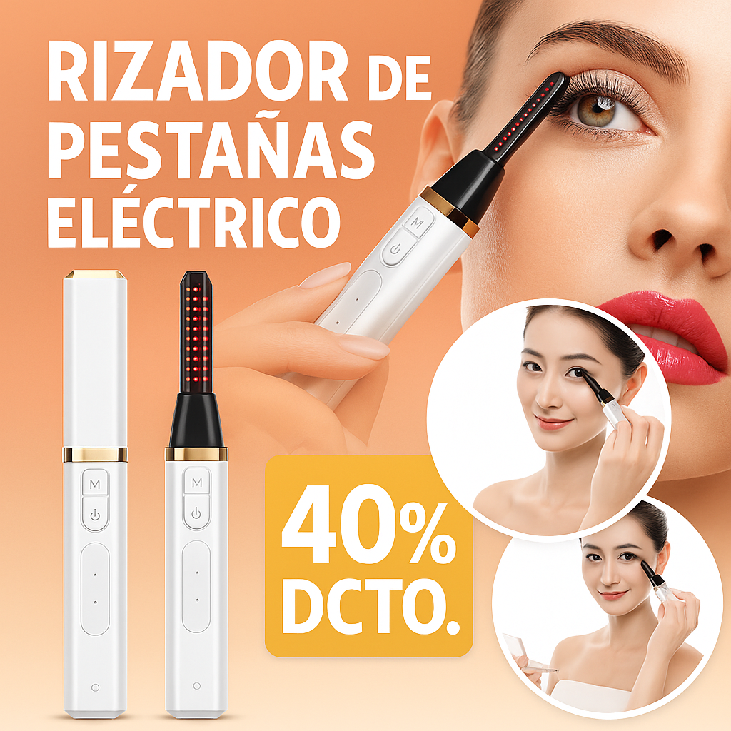 ✨ Rizador de Pestañas Eléctrico 🔥 – Mirada impactante en segundos