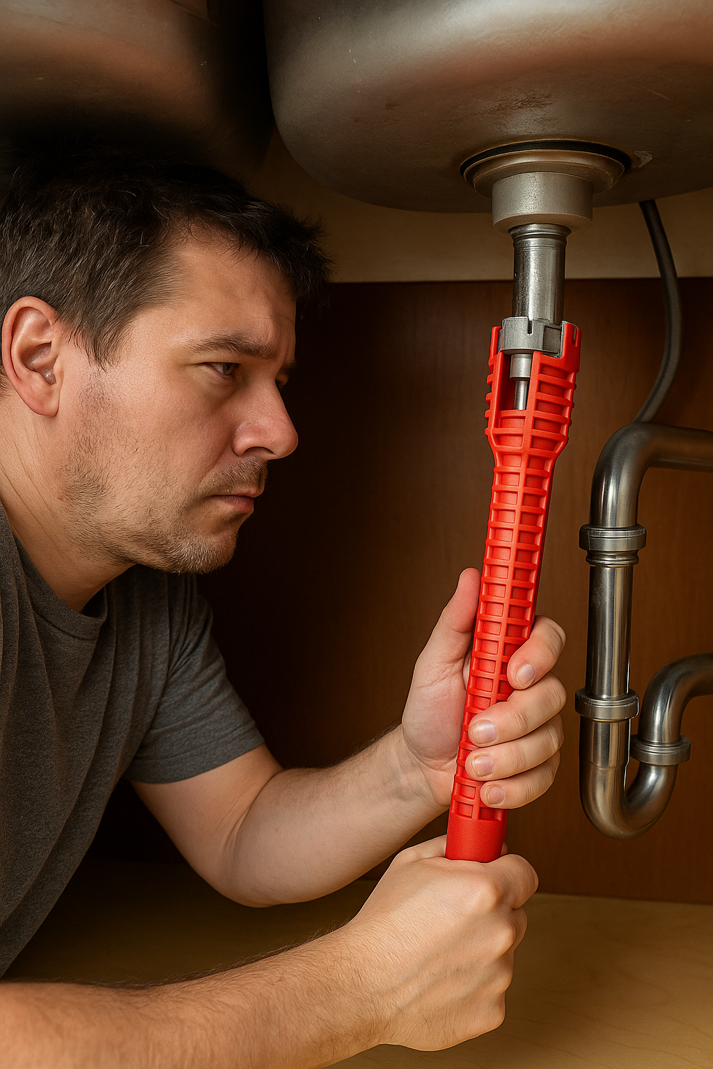 🔧 Llave Multifuncional de Gasfitería – ¡La herramienta que todo hogar necesita!