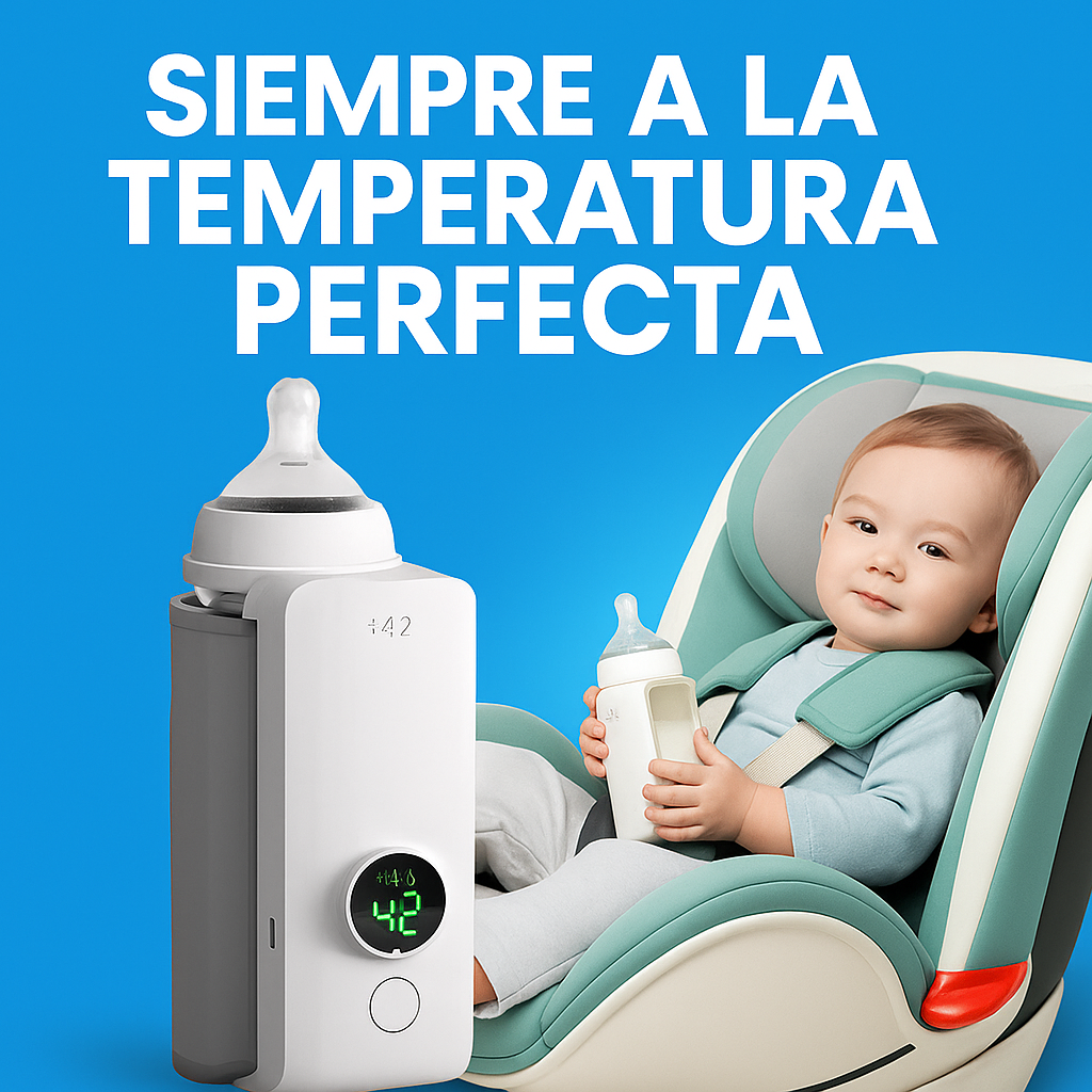 🍼 Calentador de Mamadera Recargable – Leche perfecta donde estés