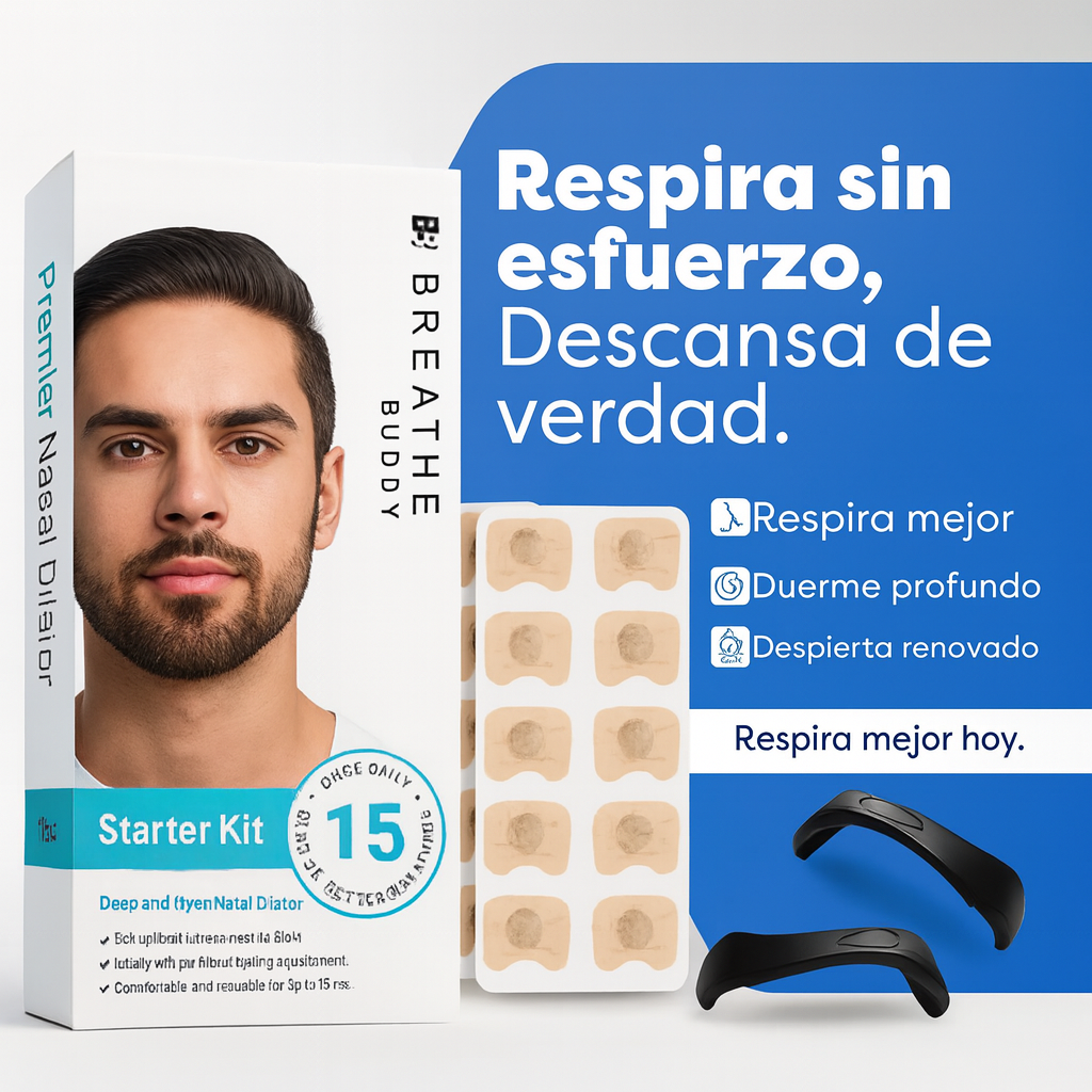 Kit Nasal 2x1 – ¡Adiós a la congestión y al ronquido! 🌙