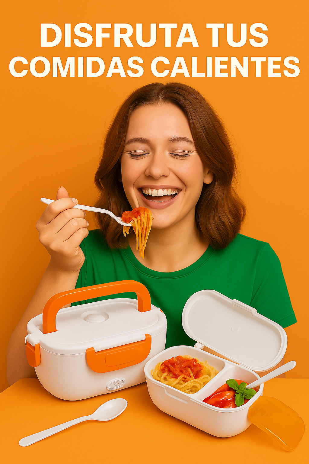 🍱 Lonchera Eléctrica Portátil – Tu comida caliente donde estés