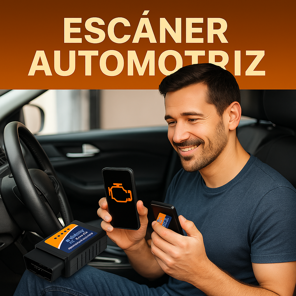 Scanner Automotriz OBD2 🚗🔍 – ¡Detecta fallas de tu auto en segundos!