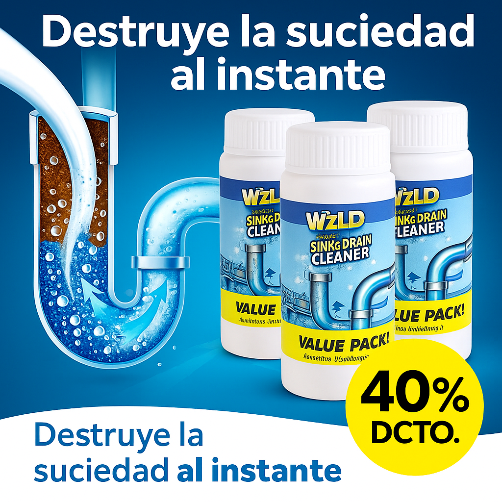 🚿 Destapa Cañerías Tripack – Olvídate de cañerías tapadas y malos olores