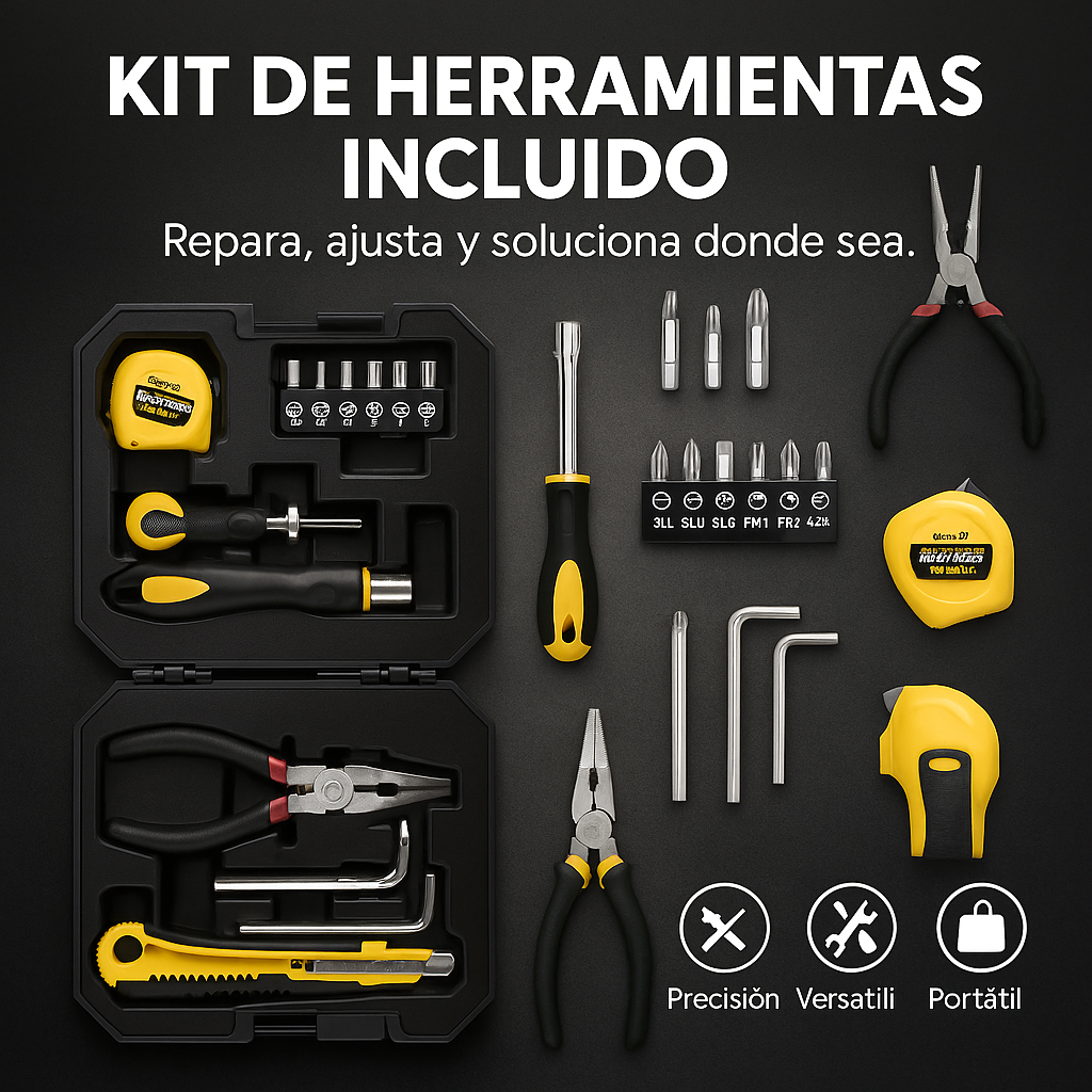 🔦 Linterna Solar Multifuncional – Luz, energía y herramientas en un solo equipo