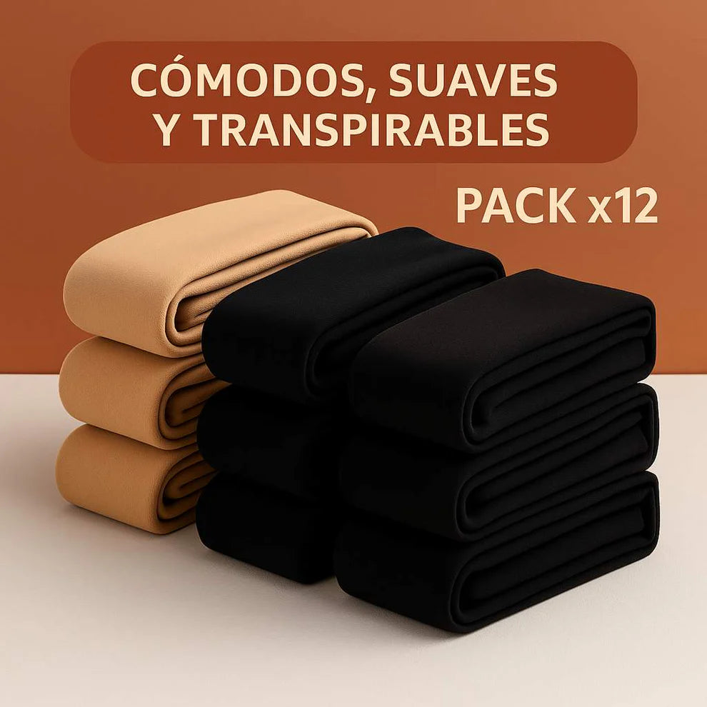 🧦 Pack de 12 Calcetines Térmicos – ¡Mantén tus pies abrigados todo el invierno! ❄️🔥