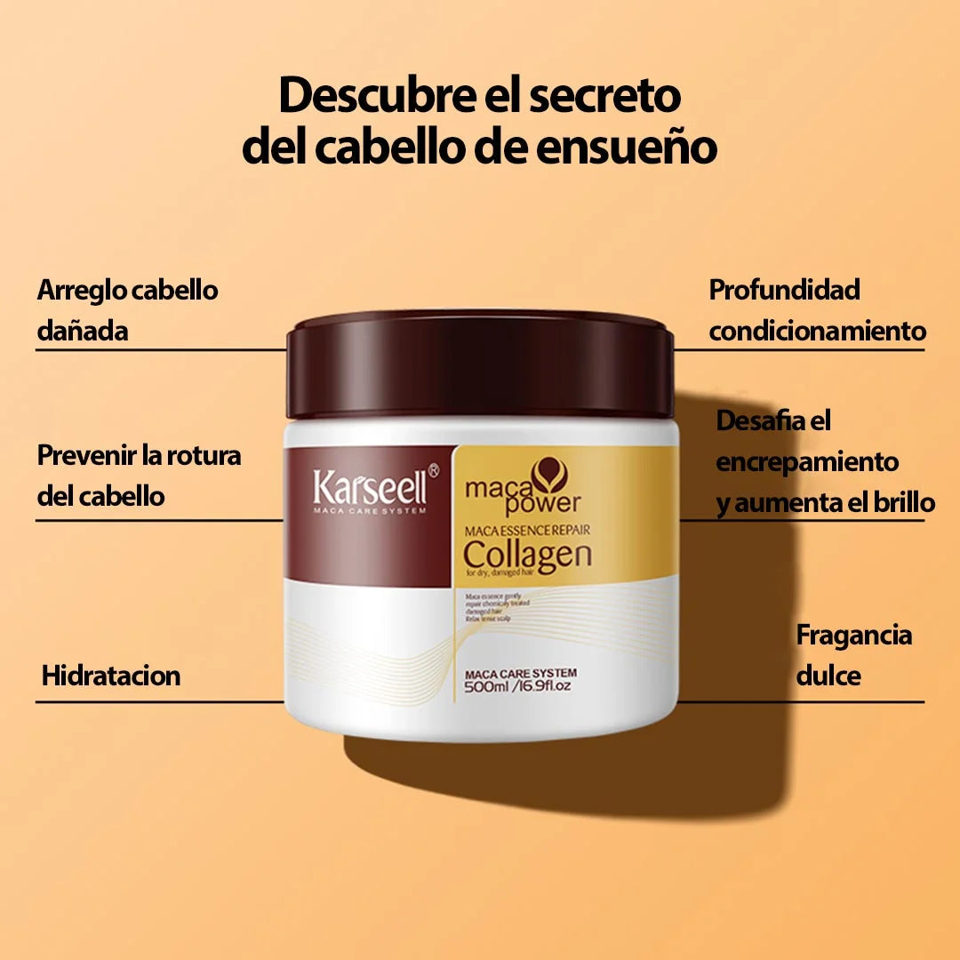Karseell® - Mascarilla Capilar Con Colágeno Original (400g)