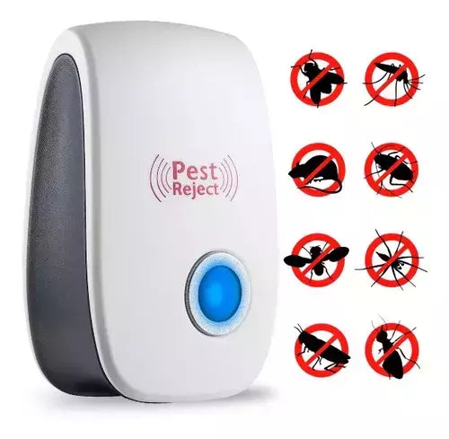 🐜 Repelente Ultrasónico de Plagas PROMO 3x1 – ¡Dile adiós a los ratones e insectos sin usar veneno! 🔇⚡