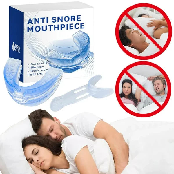 Placa anti ronquidos - ¡Duerme mejor y sin molestar a nadie!