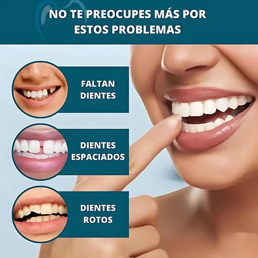 Carillas Dentales Ajustables - Transforma tu sonrisa