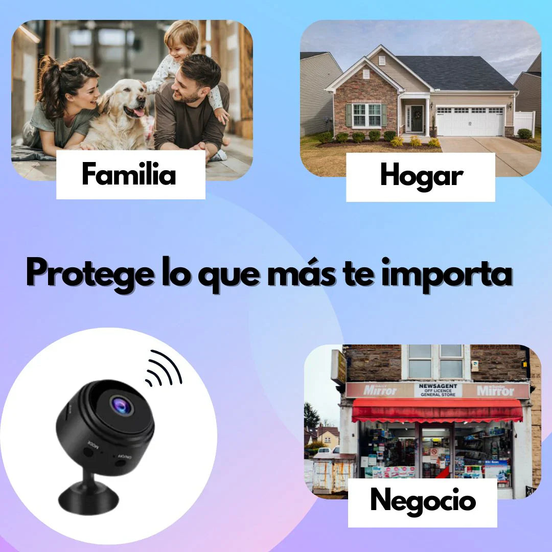 Mini Camara de vigilancia HD con Wifi