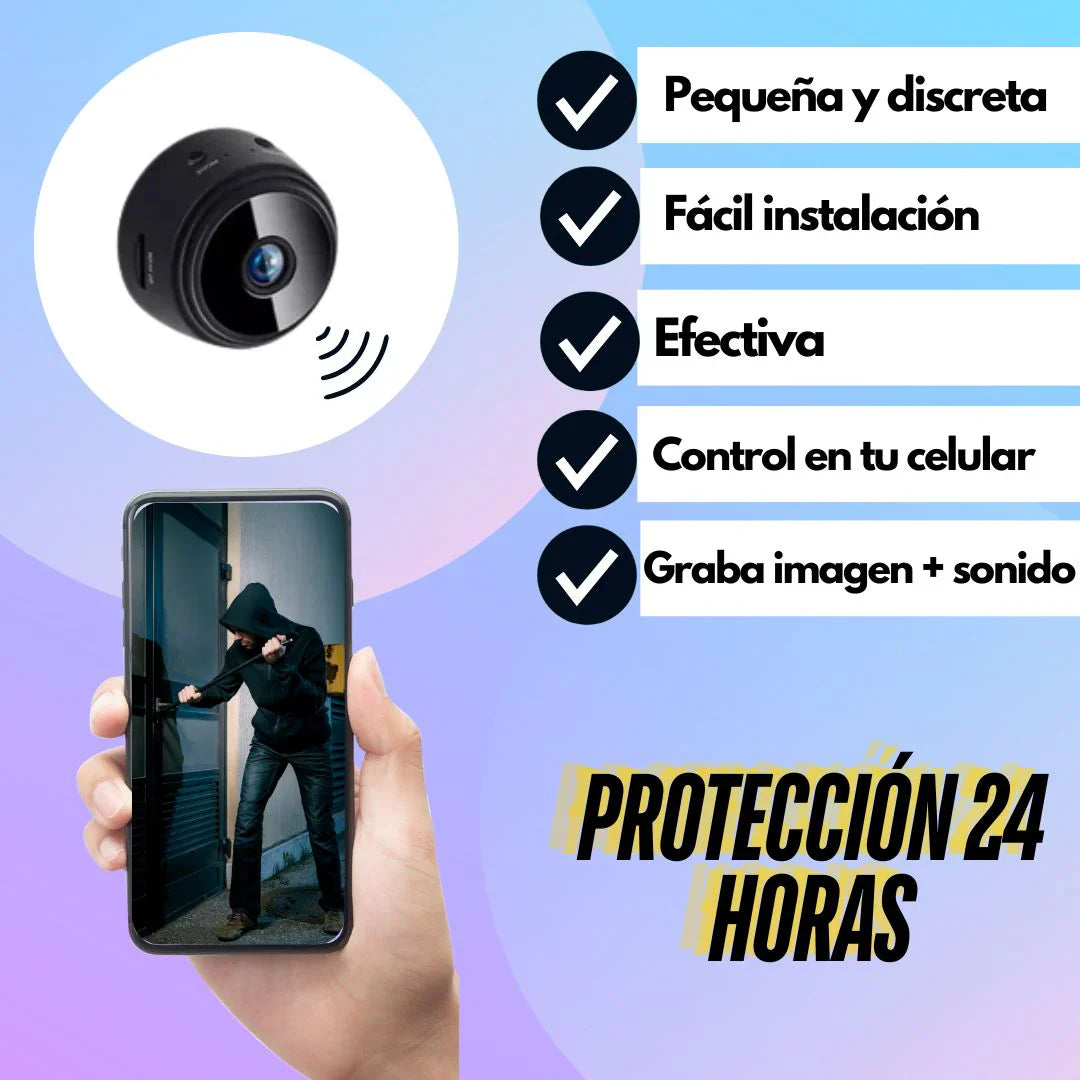 Mini Camara de vigilancia HD con Wifi