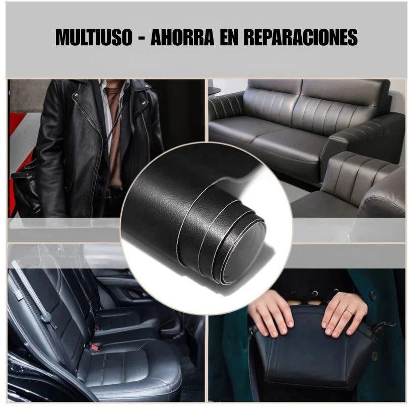 🛠️ Cuero Adhesivo Reparador 2x1 – Arregla tus muebles al instante