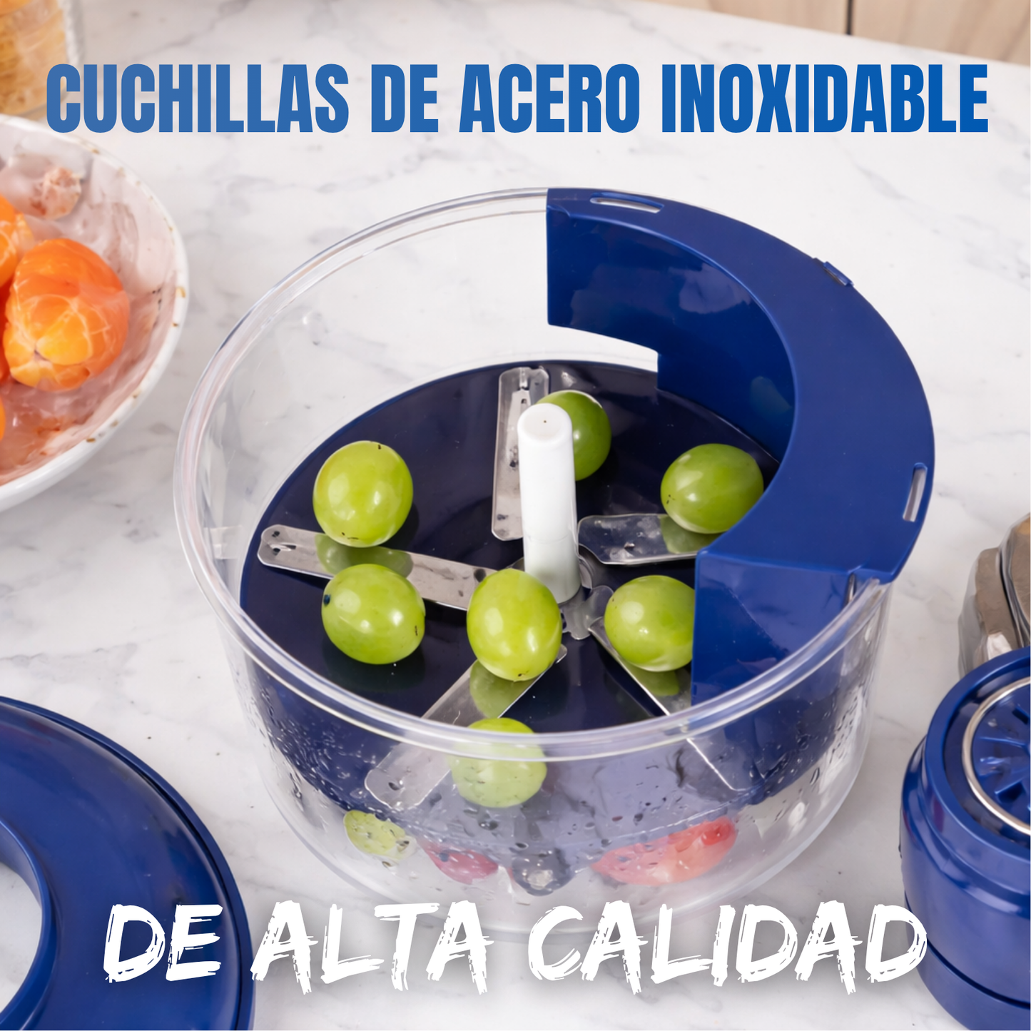 Pelador eléctrico para frutas, verduras, ajo y más - Tu cocina mucho más simple