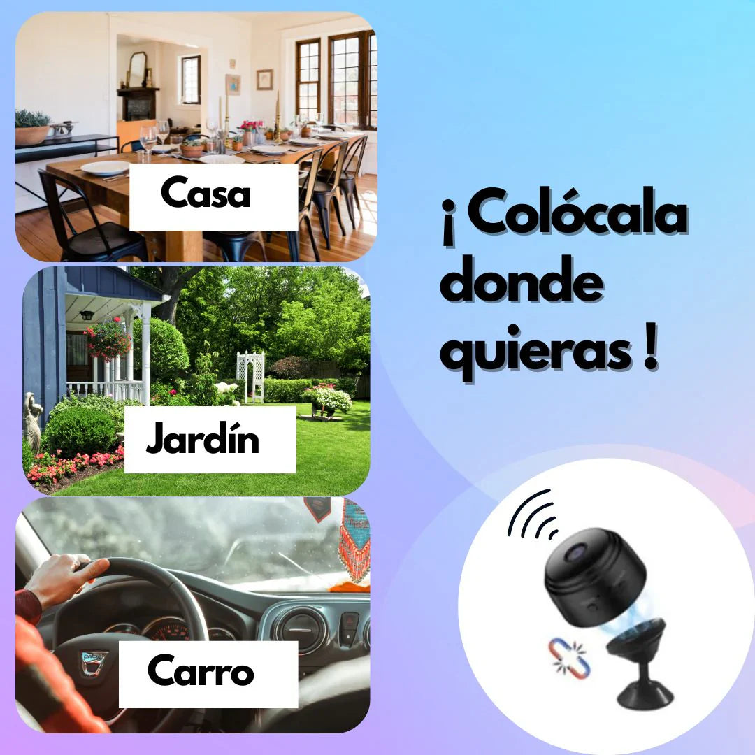 Mini Camara de vigilancia HD con Wifi