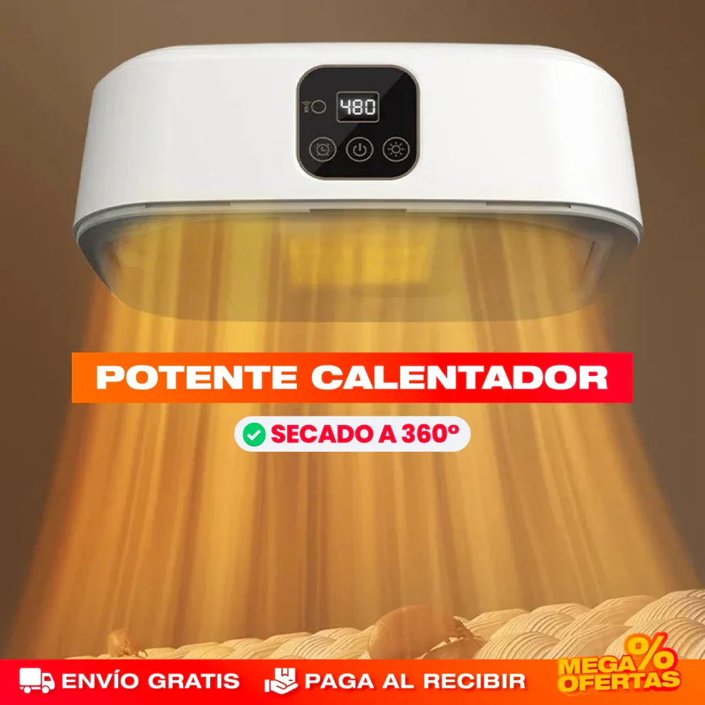 🌧️ Secadora de Ropa Portátil – ¡Seca tu ropa sin sol, rápido y en casa! 👚🔥