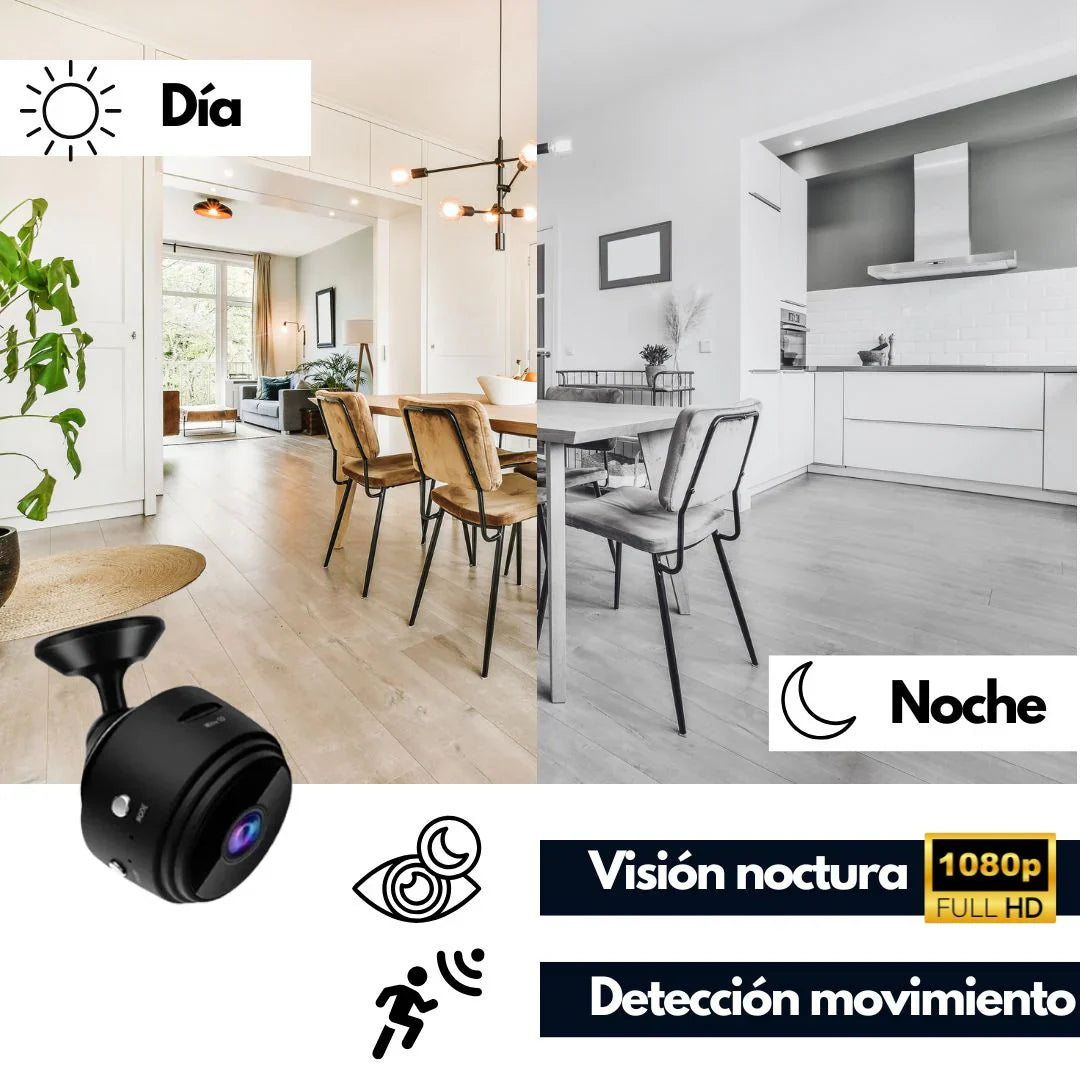 Mini Camara de vigilancia HD con Wifi