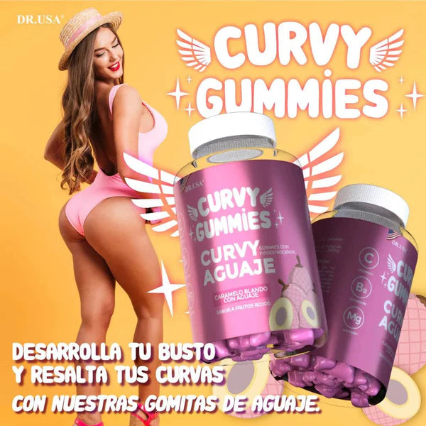 🍑 Curvy Gummies – Resalta tus curvas de forma natural