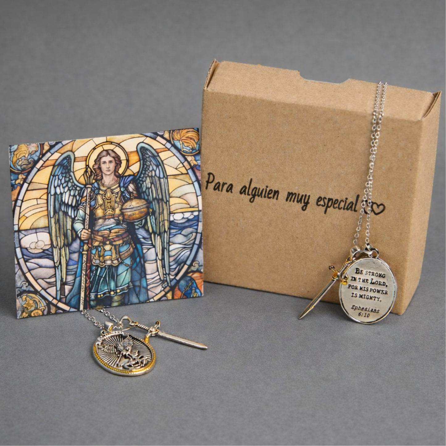 Collar de protección San Miguel Arcángel OFERTA 2x1 - Protección para ti y tus seres queridos