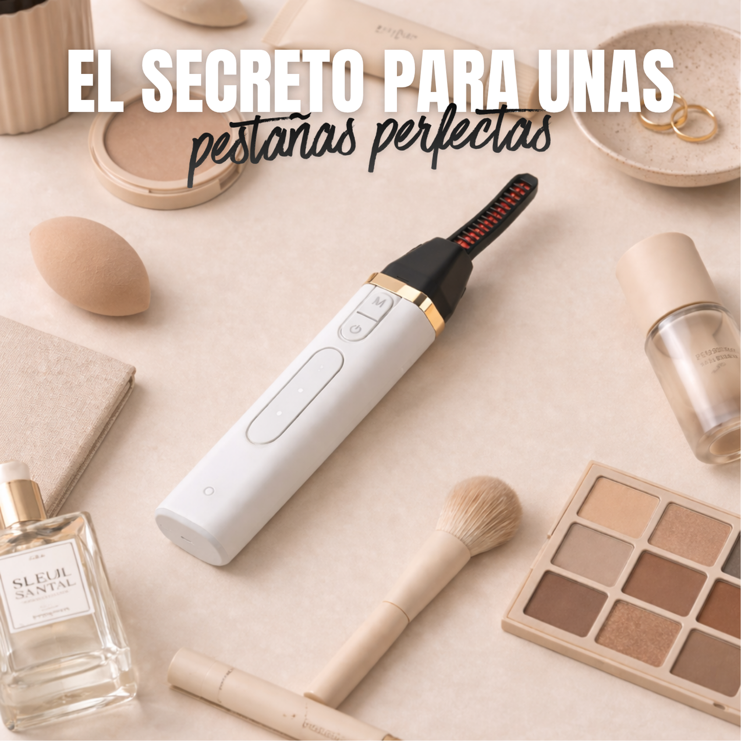 Encrespador de pestañas eléctrico – Mirada impactante en segundos