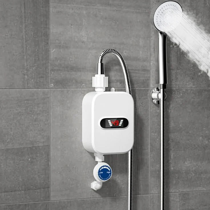 🚿 Calentador Eléctrico de Ducha – Agua caliente al instante sin gas ni termo