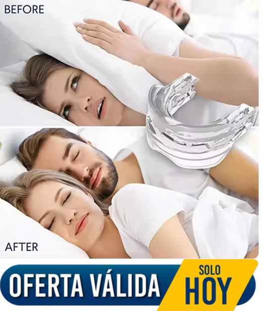 Placa anti ronquidos - ¡Duerme mejor y sin molestar a nadie!