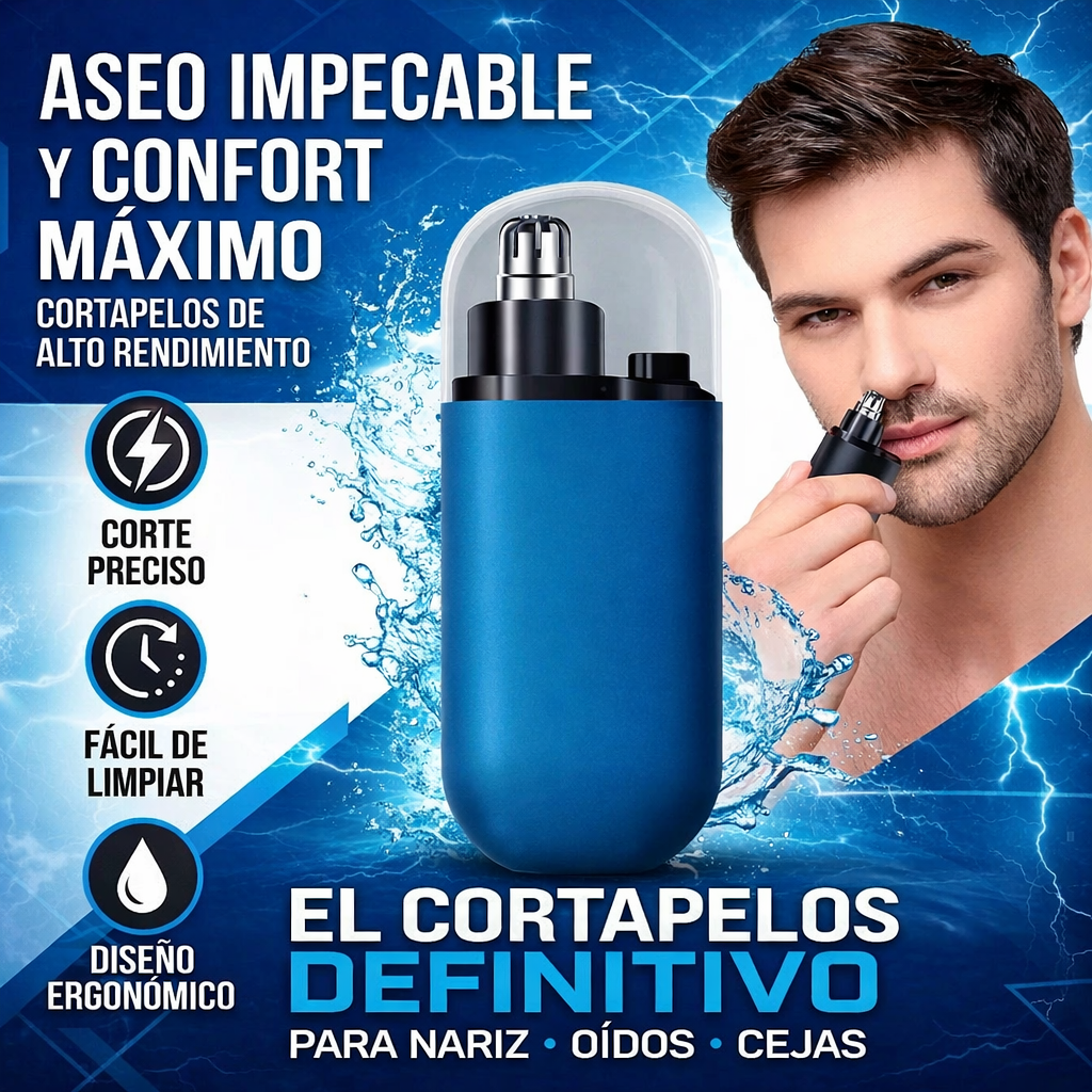 Cortador de pelo nasal TRIMMAX - Aseo impecable