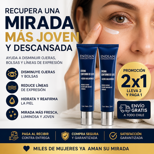 Crema Contorno de Ojos (Promoción 2x1) - Una mirada más joven y descansada