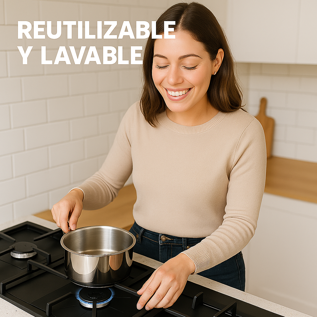 🔥 Protector de Cocina – Pack de 4 Unidades para Mantener tu Cocina Impecable
