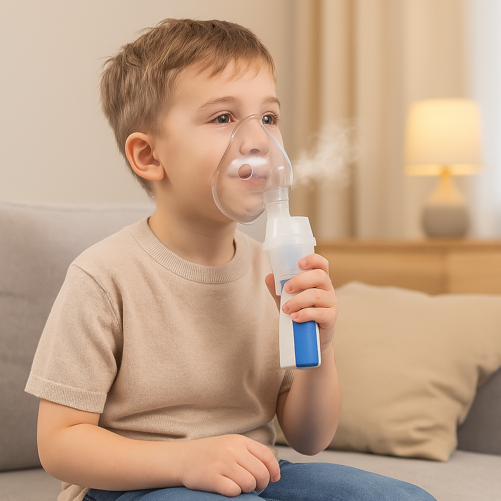 💨 Nebulizador Portátil – Alivia la Congestión en Minutos 😷✨