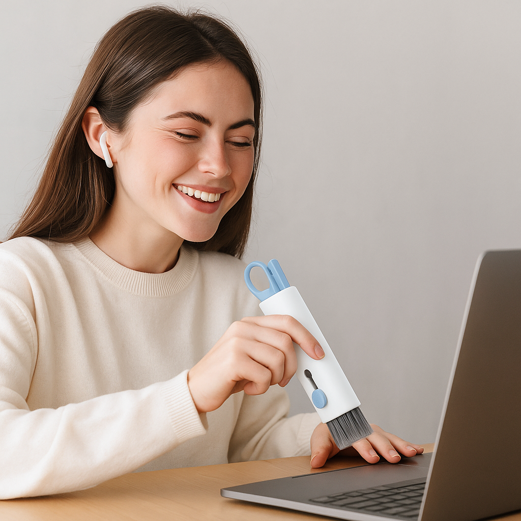 🧼 Limpiador Multifuncional 7 en 1 – Mantén tus dispositivos como nuevos