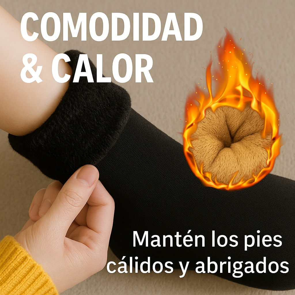 🧦 Pack de 12 Calcetines Térmicos – ¡Mantén tus pies abrigados todo el invierno! ❄️🔥