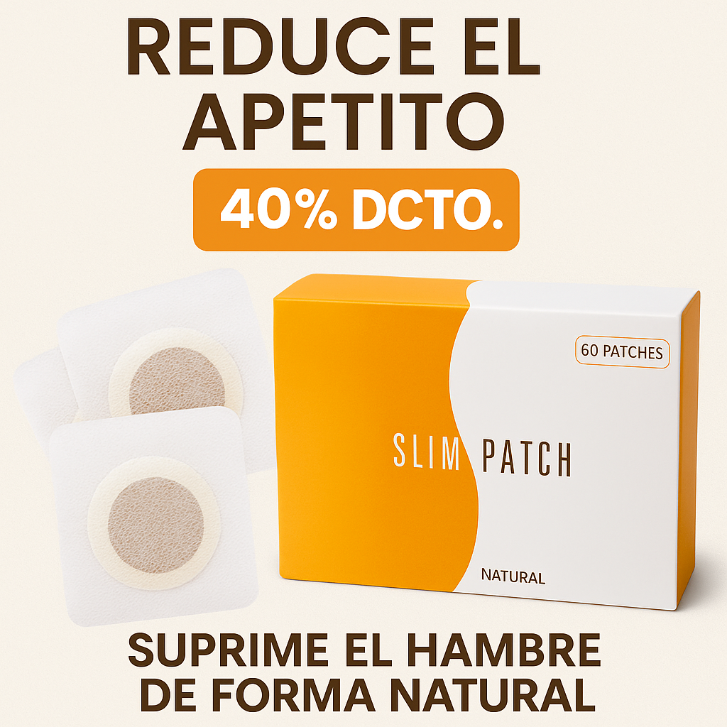 🌿 Slim Patch 60 Unidades – Reduce grasa y controla la ansiedad sin dietas