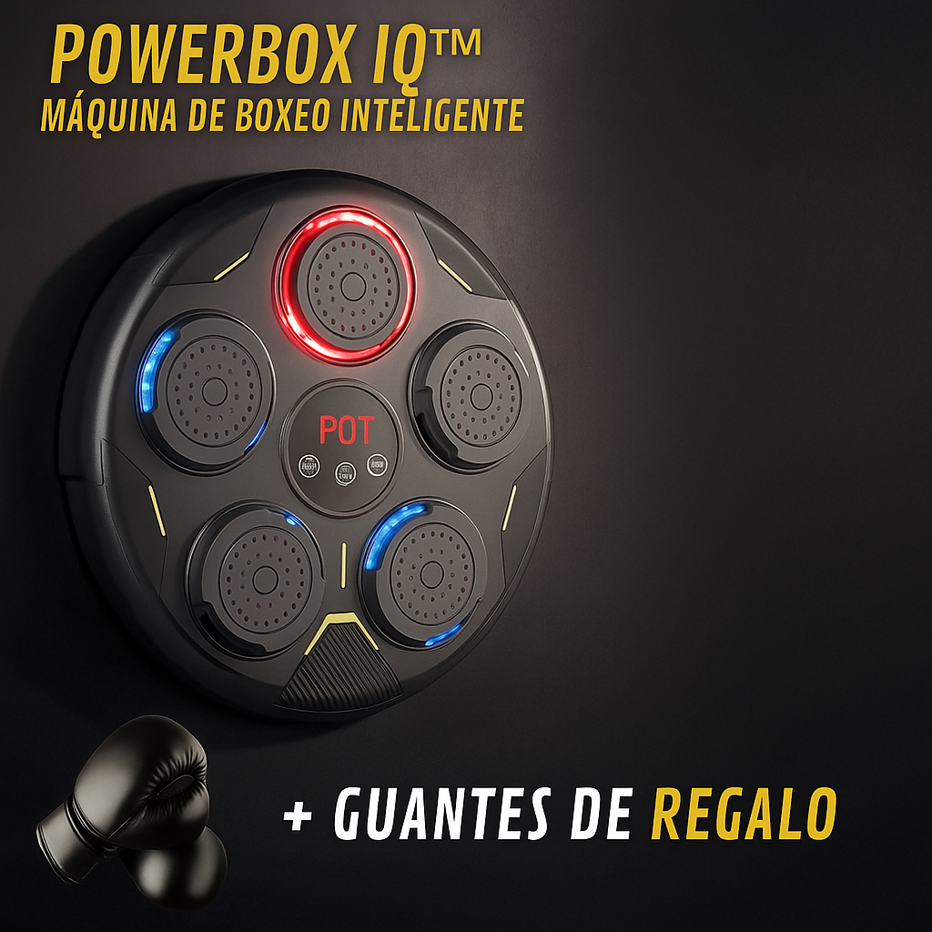 🥊 PowerBox IQ™ – Máquina de Boxeo Inteligente