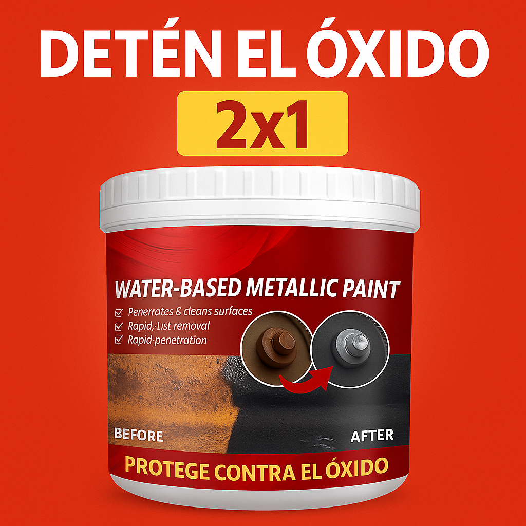 🛠️ Pintura Antióxido Profesional – Protege y renueva superficies oxidadas