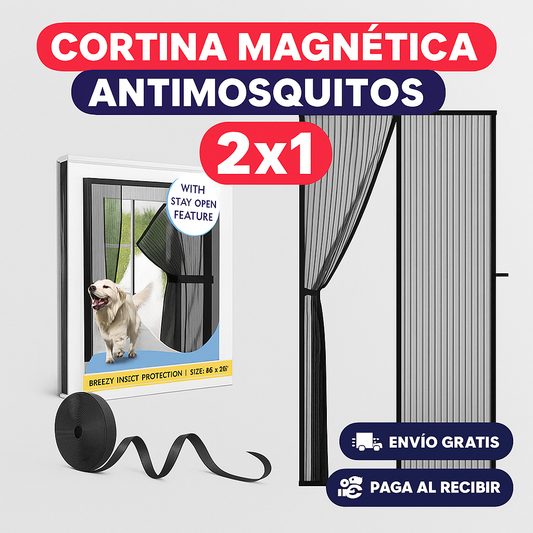 🦟 Malla Magnética Anti Mosquitos – Promoción 2x1