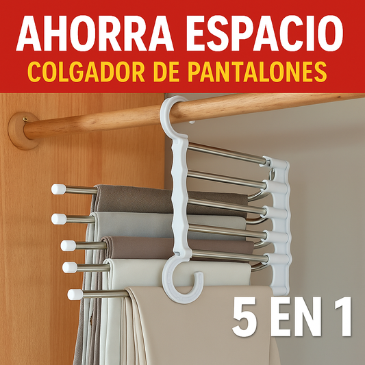 👖 Colgador Mágico para Pantalones PROMO 3x1