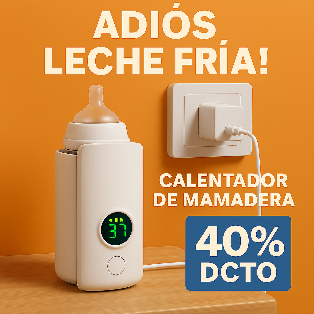 🍼 Calentador de Mamadera Recargable – Leche perfecta donde estés