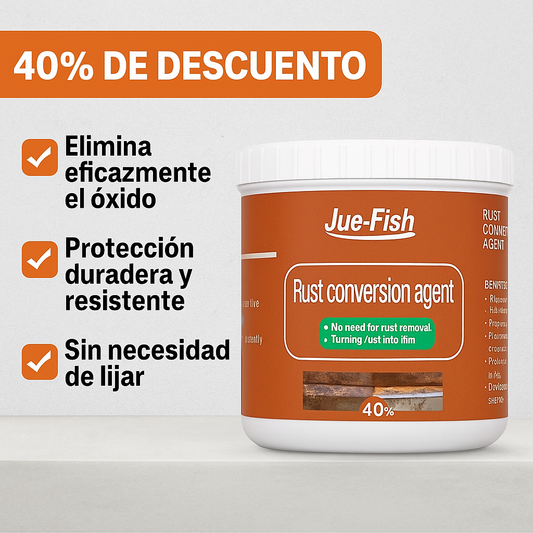 🧪 Removedor de Óxido para Metales – Elimina el óxido sin esfuerzo y devuelve el brillo original