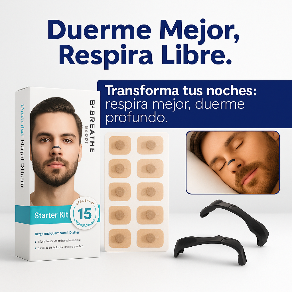 Kit Nasal 2x1 – ¡Adiós a la congestión y al ronquido! 🌙