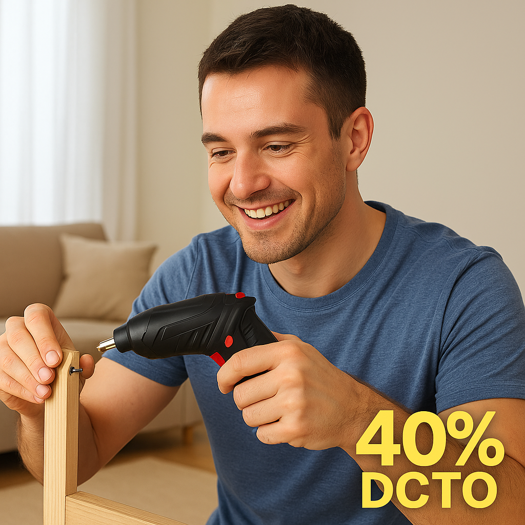 🔋⚙️ Destornillador Inalámbrico Eléctrico – ¡Tu nuevo aliado para todo tipo de arreglos!