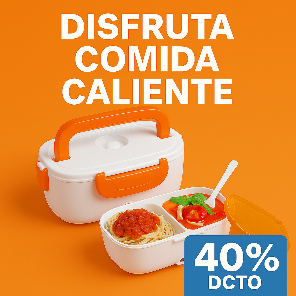 🍱 Lonchera Eléctrica Portátil – Tu comida caliente donde estés