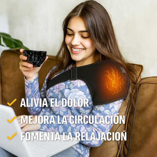 🔥 Hombrera Térmica – Alivio Inmediato para el Dolor de Hombro 💆‍♂️💪