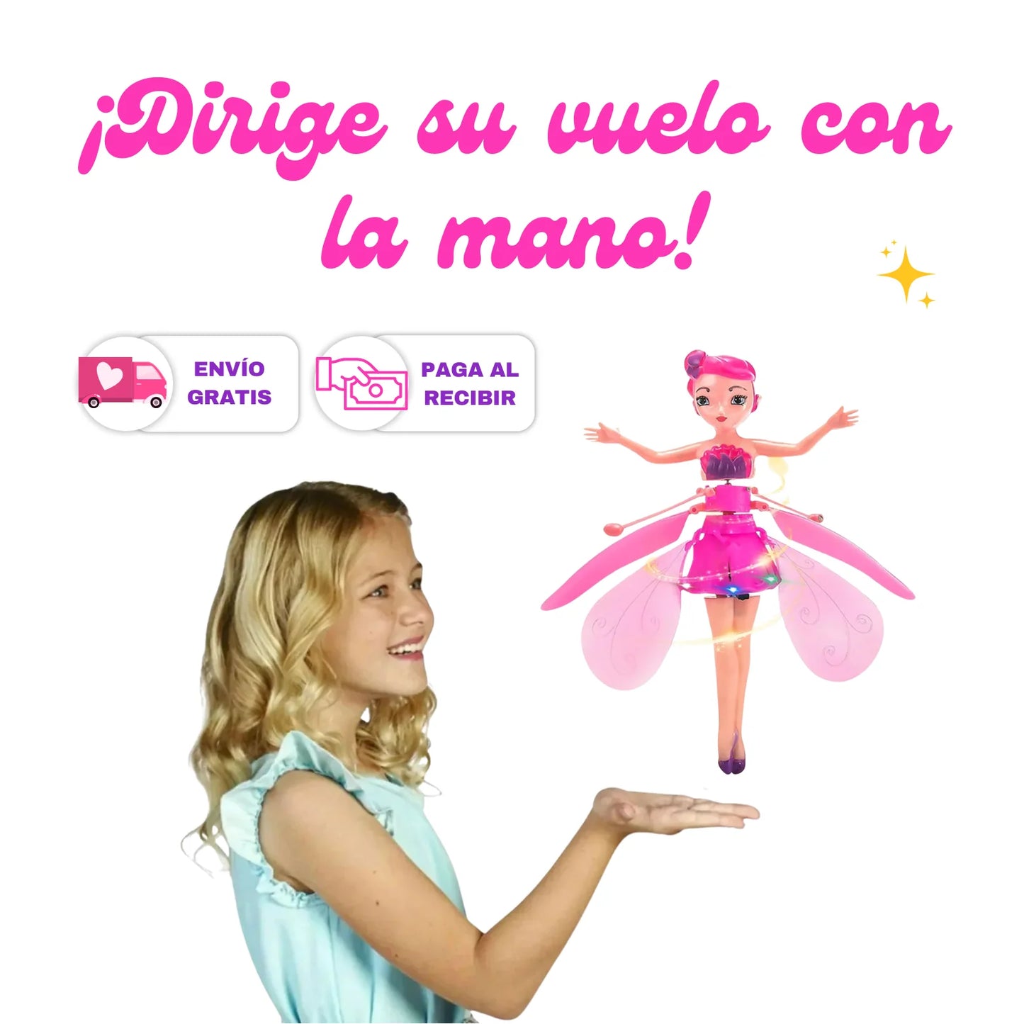 Hada Voladora con sensor - El regalo perfecto para esta navidad