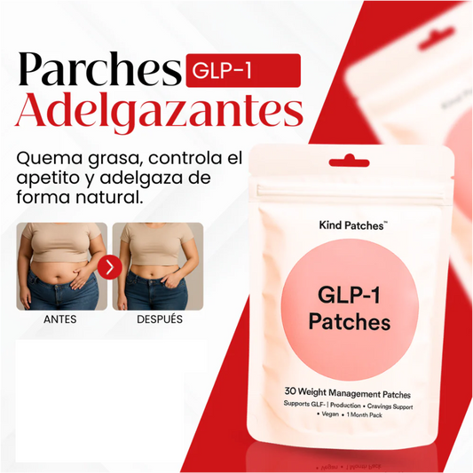 ⚡ Parches Adelgazantes GLP-1 (30 parches por envase)