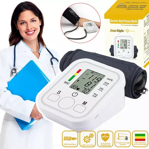 🩺 Tensiómetro Digital – Controla tu presión en casa fácil y rápido