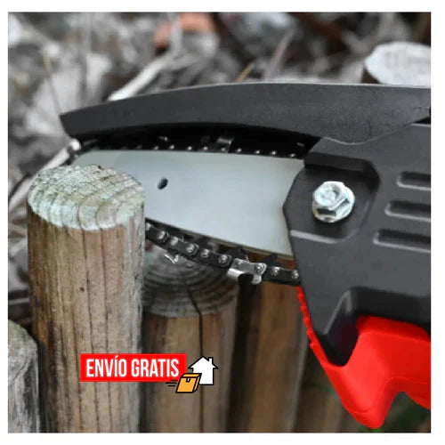 Mini Motosierra Eléctrica Portátil - Con 2 baterías de 48V