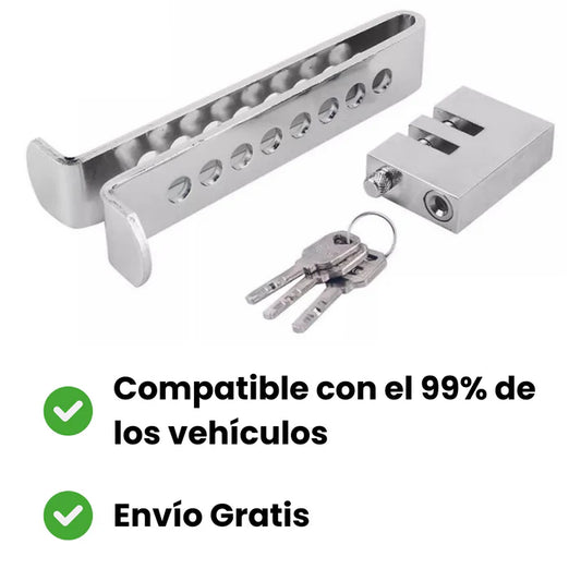 🔒 Traba Pedal Antirrobo – Protege tu Auto en Segundos 🚗🛡️